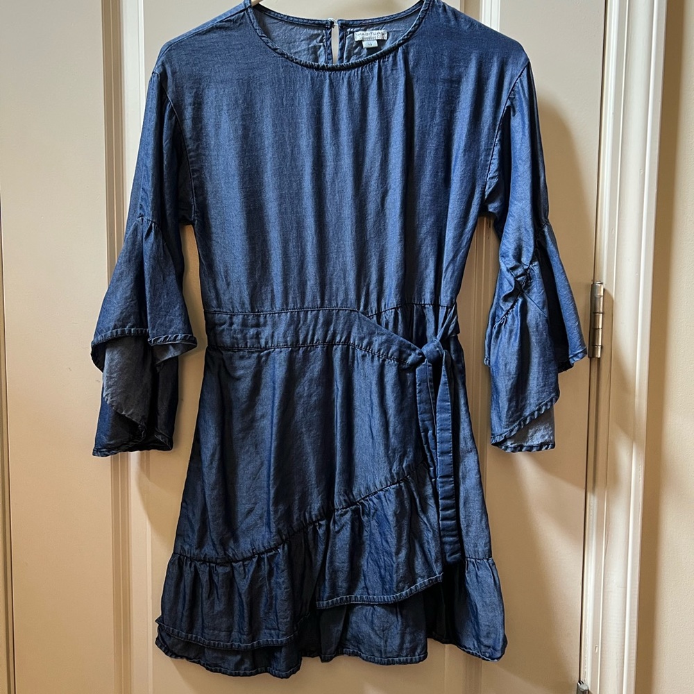 💙 Cute Dark Blue, Lightweight Blue Jean Habitual Girl Dress Size 10💙